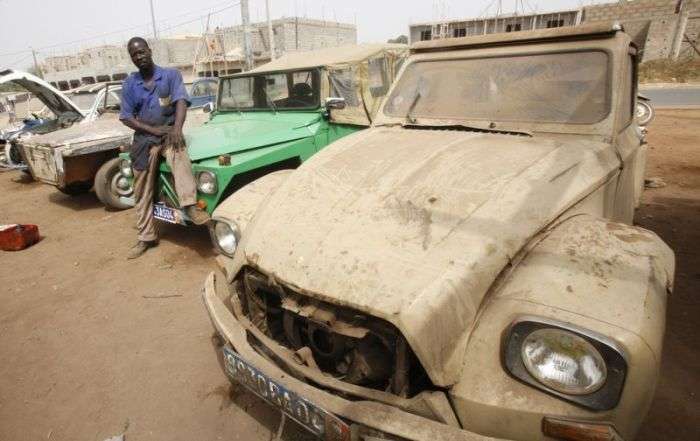 Типова автомайстерня в Африці (10 фото)