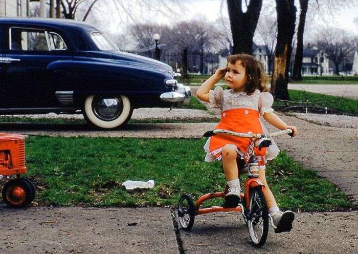 Америка 50-х років на кольорових знімках (77 фото)