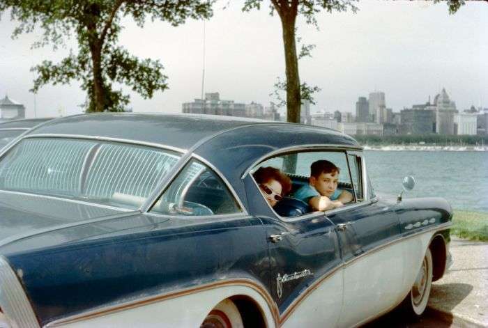 Америка 50-х років на кольорових знімках (77 фото)