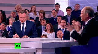 Пряма лінія з Володимиром Путіним