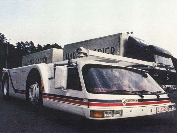 Steinwinter Supercargo - незвичайний вантажівка, який так і залишився концептом (8 фото)
