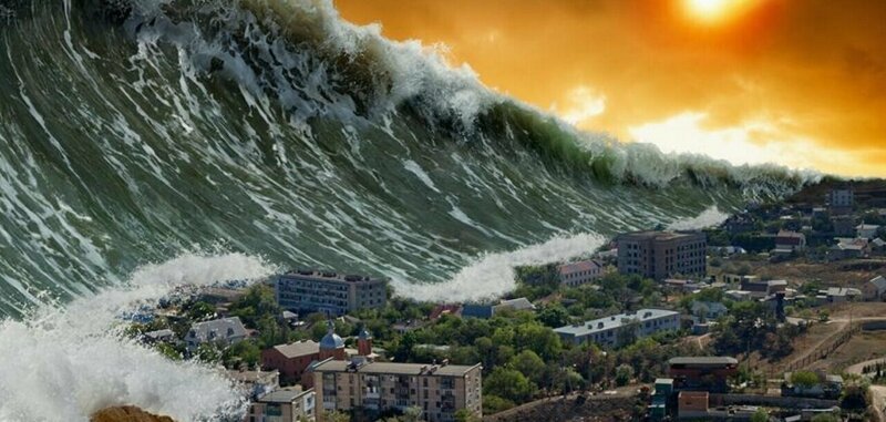 Несколько разрушительных фактов о цунами интересное