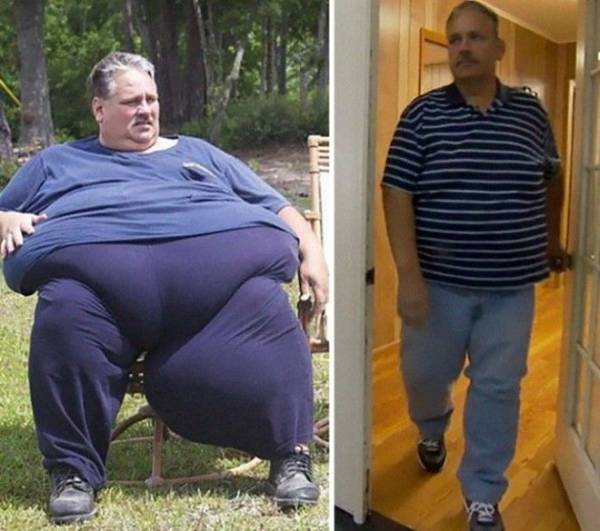 14 фотографий До и После похудения. Эти люди показали свою силу воли! Интересное