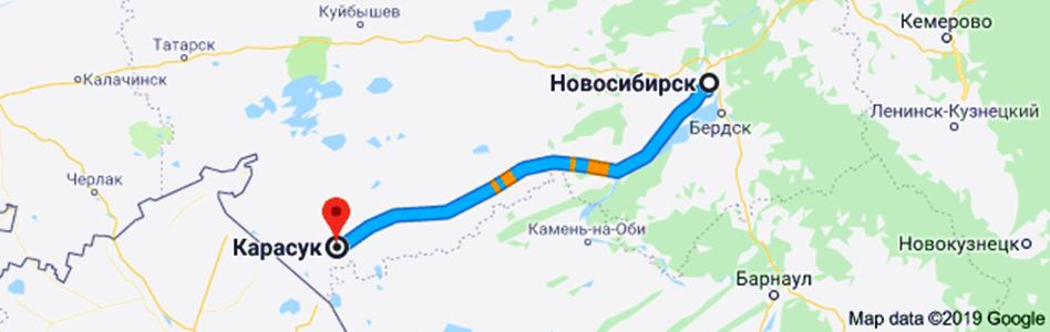 Расстояние от Новосибирска до Карасука и способы его проехать Путешествия