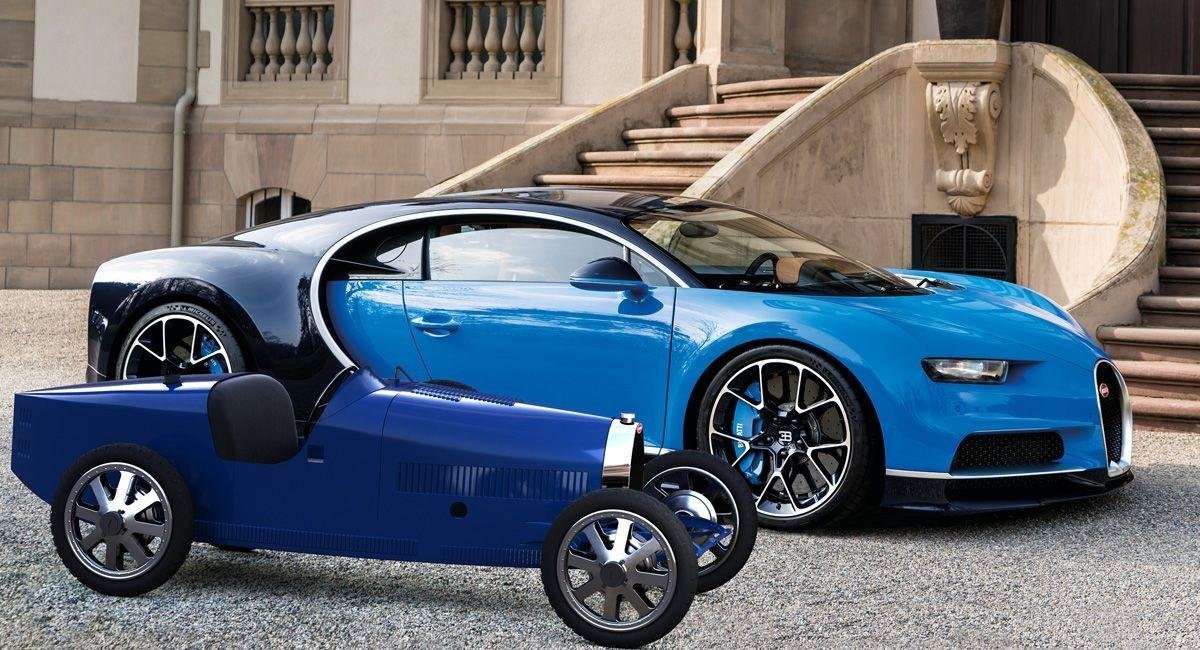 Bugatti Baby: мини-электромобиль для больших детей Bugatti