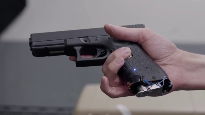 Создан «умный» пистолет, который стреляет только из руки своего хозяина интересное
