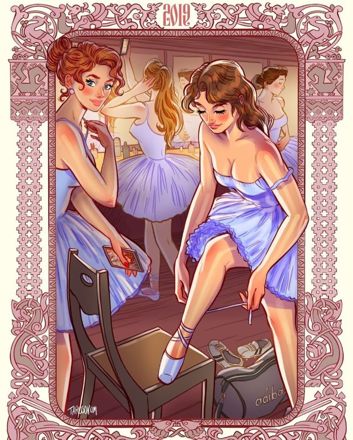 Очень злобные принцессы Андрея Тарусова Иллюстрация