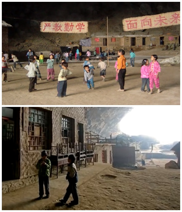 Пещерные люди в современном Китае: Что держит жителей деревни под сводами скал Китай