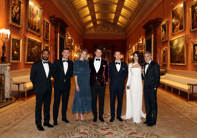 Амаль и Джордж Клуни, Бенедикт Камбербэтч и другие на приеме у принца Чарльза Стиль жизни / Благотворительность