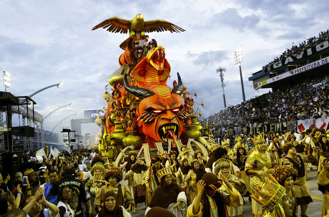 Бразильский карнавал в фотографиях Путешествия