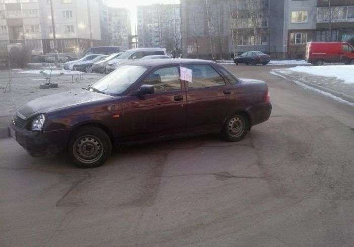 Що буває, коли паркуешься не так, як потрібно (3 фото)