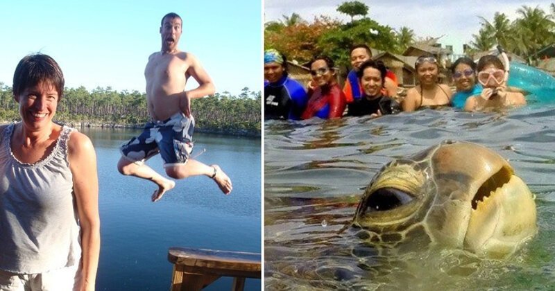 15 самых забавных фото с неожиданными персонажами, которые их «испортили» Юмор