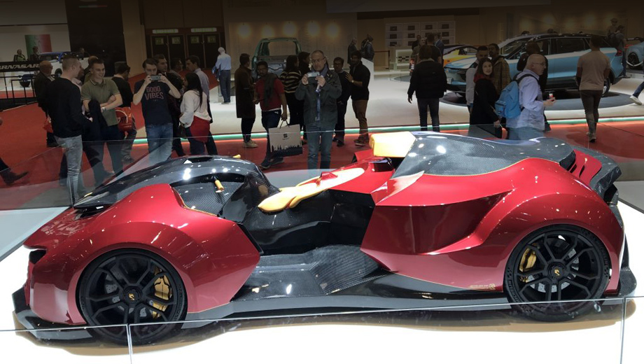 Странный аппарат Engler F.F. Superquad дебютировал в Женеве Авто и мото