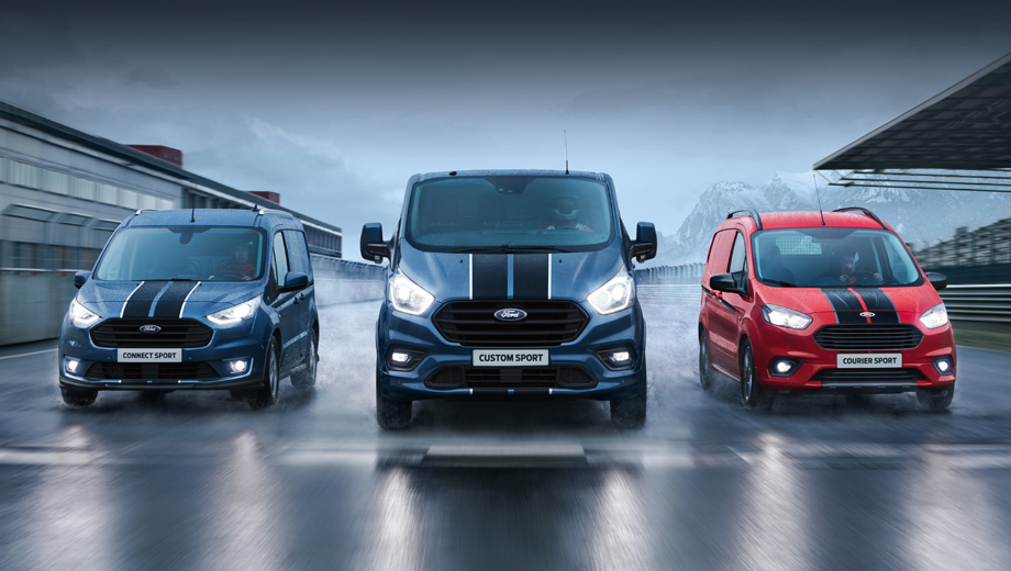 Вэн Ford Transit Custom Sport похвастал форсированным дизелем Авто и мото