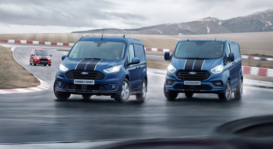 Вэн Ford Transit Custom Sport похвастал форсированным дизелем Авто и мото