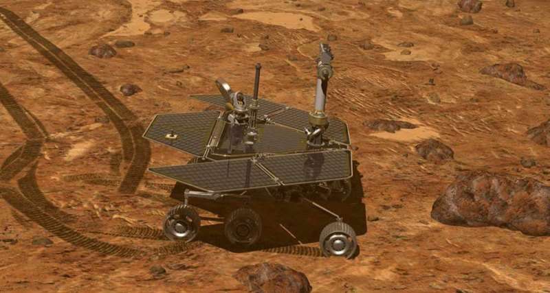 Опубликованы последние снимки марсохода Opportunity Космос