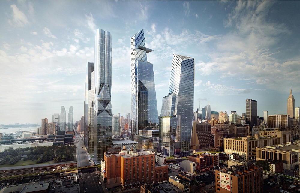 Новое чудо в Нью-Йорке, жилой комплекс Hudson Yards стоимостью млрд. архитектура