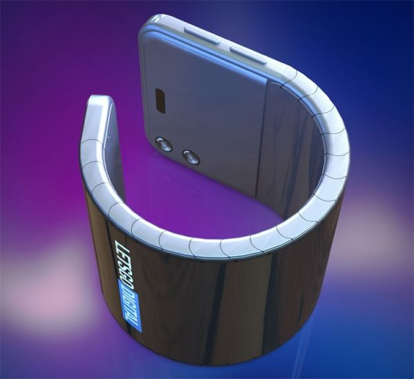 Samsung работает над смартфоном-браслетом новости