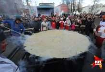 У Москві спроба спекти найбільший у світі млинець закінчилася невдачею (5 фото + відео)