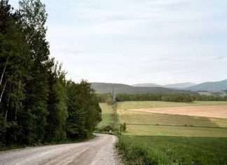 Незвичайні фото кордону між США і Канадою (16 фото)