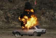 Навчальний підрив автомобіля (3 фото)