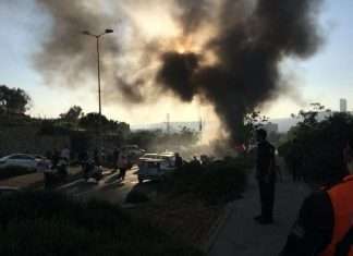 В Єрусалимі вибухнув автобус (6 фото + відео)