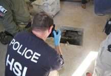 На кордоні США і Мексики виявлено тунель для контрабанди наркотиків (3 фото)