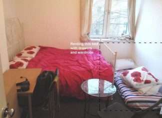 У Лондоні пропонують орендувати кут в кімнаті з матрацом на підлозі за 430 фунтів стерлінгів (фото)