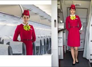 Чому стюардеси тримають руки за спиною, зустрічаючи пасажирів (2 фото)