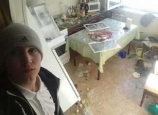 Наслідки вечірки на знімній квартирі (4 фото)