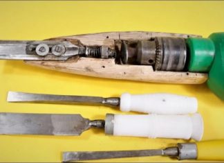 Збираємо стамеску з електроприводом з дрилі