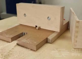 Простий саморобний кондуктор для ящикових сполук