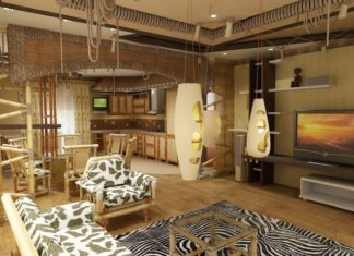 Спекотні елементи кухні в африканському стилі