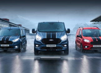 Вен Ford Transit Custom Sport похвалився форсованим дизелем