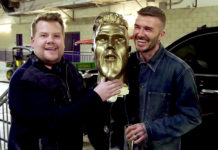 Джеймс Корден феєрично розіграв Девіда Бекхема напередодні його відкриття статуї: відео дня