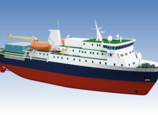 В Шліссельбурзі заклали головне судно проекту PV22 для Сахаліну