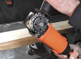 Насадка на болгарку з ланцюга від бензопили