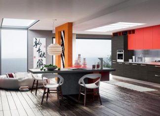 Кращі кольори для обстановки маленької кухні