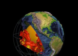 Вчені: земну мантію пронизують таємничі структури розміром з континент
