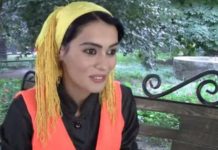 Саме нездійсненне бажання таджицької дівчата-двірника