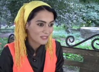 Саме нездійсненне бажання таджицької дівчата-двірника