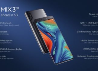 MWC 2019: Xiaomi показала 5G-слайдер Mi Mix 3