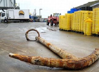 Рибалки знайшли якір «плавучого Ельдорадо»