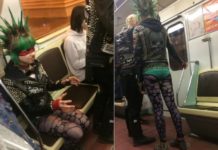 Дивні модники в нашому метро