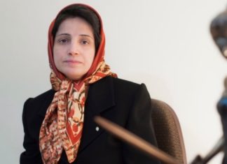 Іранську правозахисницю Насрін Сотоуде засудили до 33 років вязниці і 148 ударів батогом