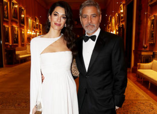 Амаль і Джордж Клуні, Бенедикт Камбербетч, Люк Еванс та інші на прийом у Букінгемському палаці