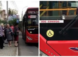 У хабаровську водії автобусів вигнали пасажирів, щоб помолитися (1 фото + 1 відео)