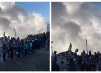 У сочі вишикувалася величезна черга до витягів. І всім плювати на ковидні обмеження