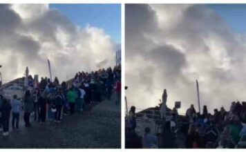 У сочі вишикувалася величезна черга до витягів. І всім плювати на ковидні обмеження