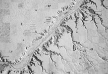 Северная Дакота в зимнем узоре: космический взгляд на геометрию льда и времени